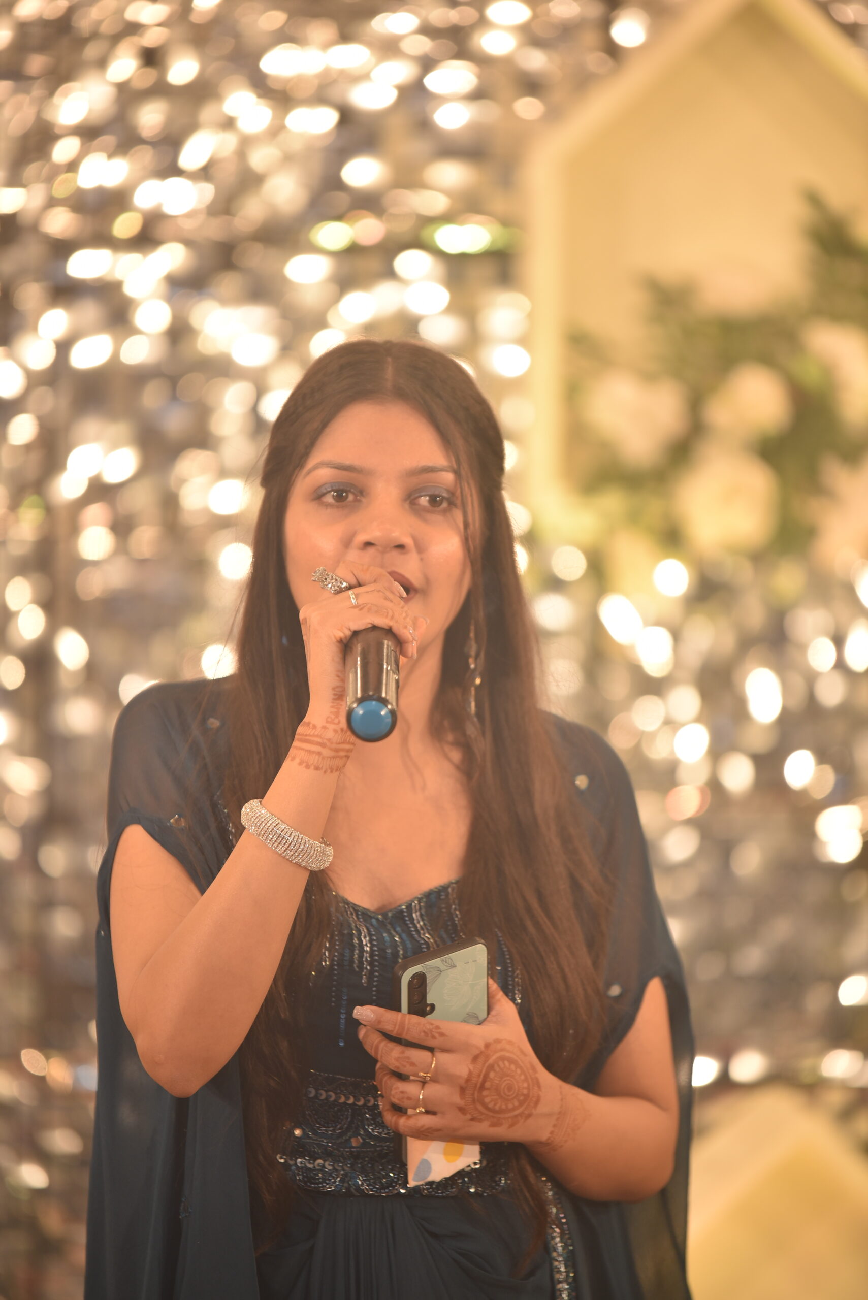 female emcee megha